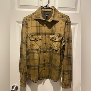 Express Men’s Flannel Button Up Shirt